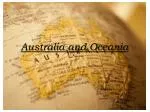 Australia and Oceania