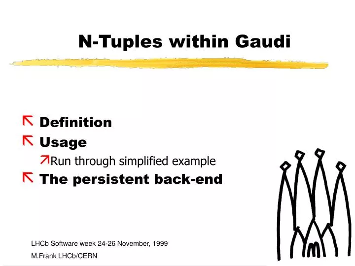 n tuples within gaudi