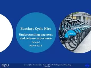 Barclays Cycle Hire