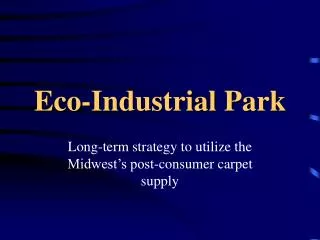 Eco-Industrial Park