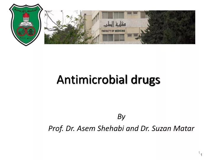 by prof dr asem shehabi and dr suzan matar