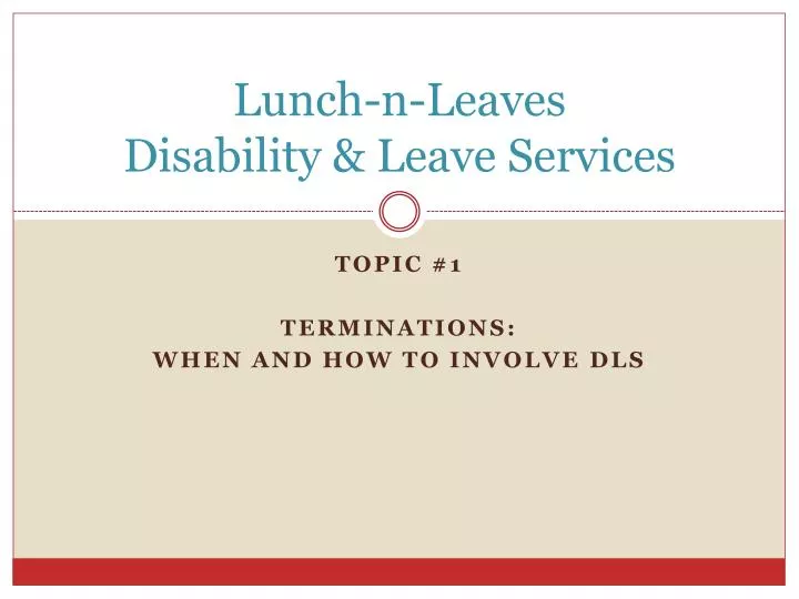 lunch n leaves disability leave services