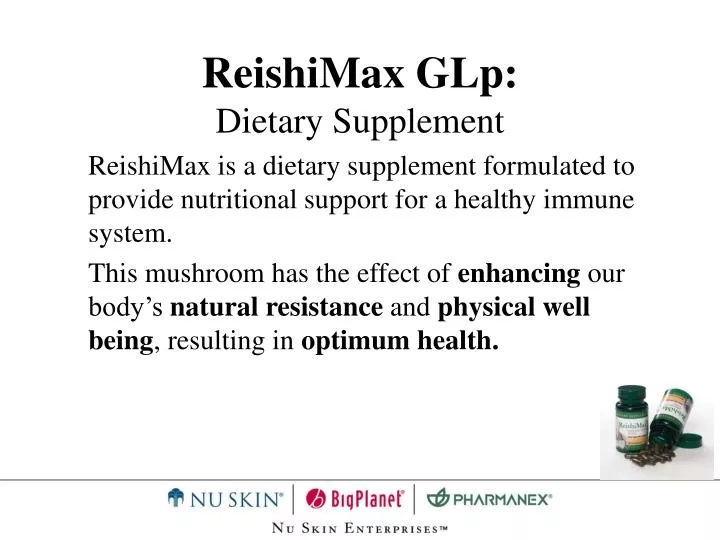 reishimax glp dietary supplement