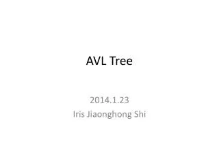 AVL Tree