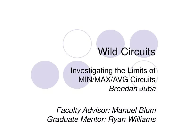 wild circuits