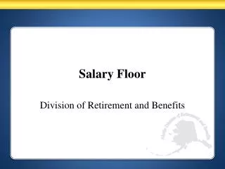 Salary Floor