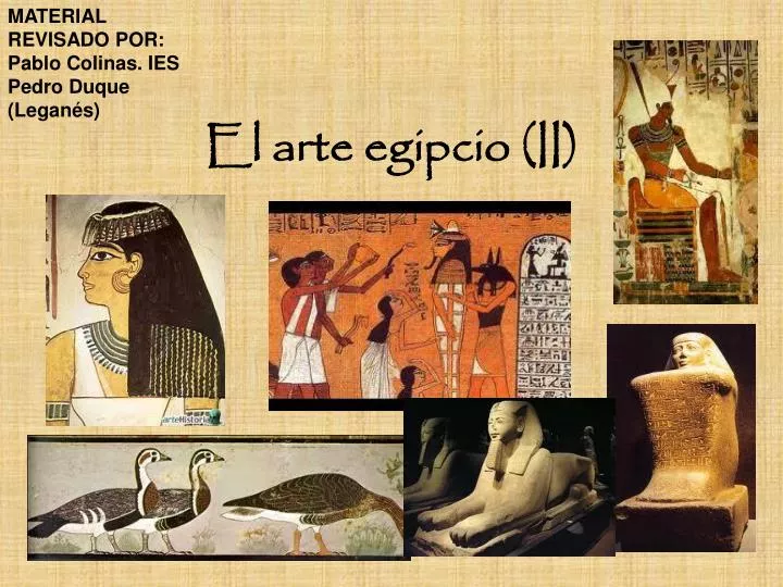 el arte egipcio ii