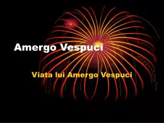 Amergo Vespuci