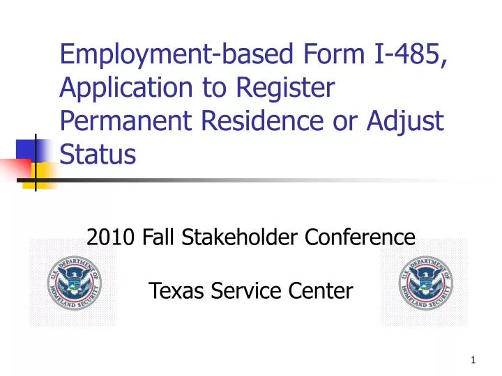 employment based form i 485 application to register permanent residence or adjust status