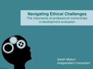 Navigating Ethical Challenges The importance of professional mentorships in development evaluation