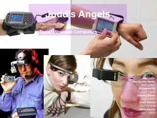 Judd’s Angels