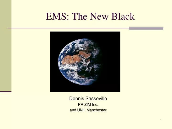 ems the new black