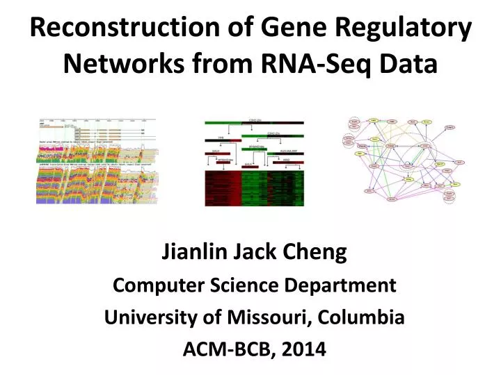reconstruction of gene regulatory networks from rna seq data