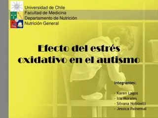 Efecto del estrés oxidativo en el autismo