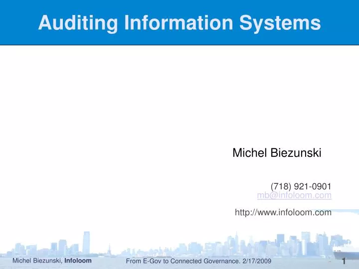 auditing information systems