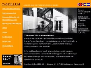 Välkommen till Castellums hemsida