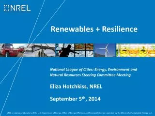 Renewables + Resilience