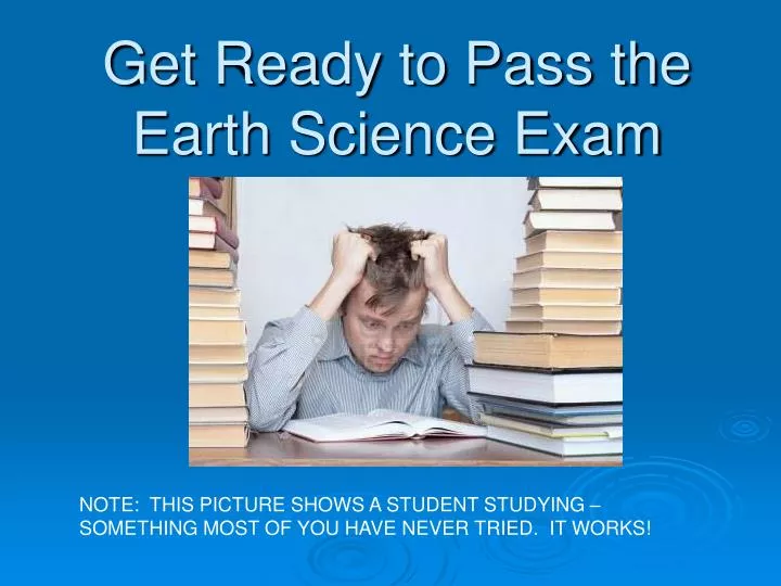 get ready to pass the earth science exam