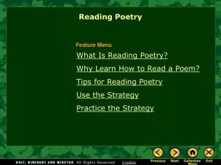 What Is Reading Poetry? Why Learn How to Read a Poem? Tips for Reading Poetry Use the Strategy