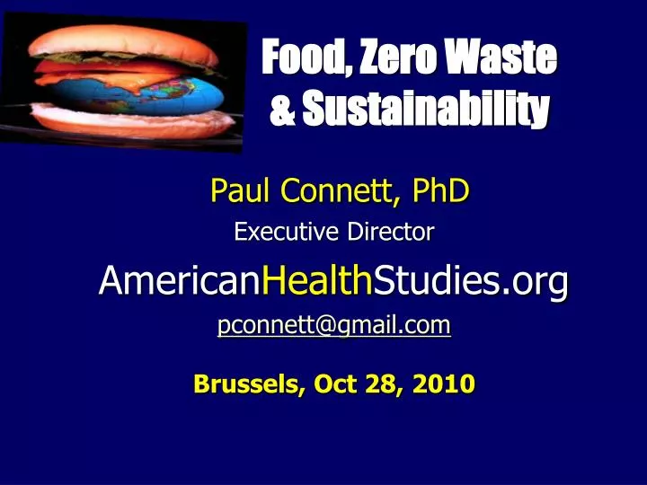 food zero waste sustainability