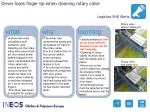 Driver Loses Finger Tip While Cleaning Rotary Valve: A Safety Lesson - slide 1