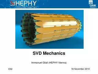 SVD Mechanics