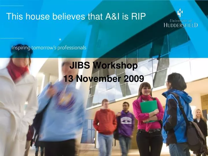 this house believes that a i is rip