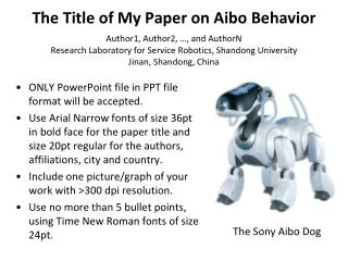 ONLY PowerPoint file in PPT file format will be accepted.