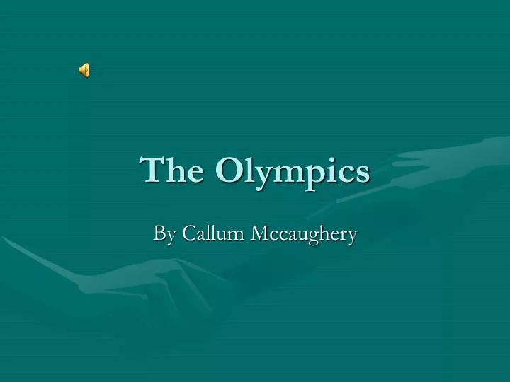 the olympics