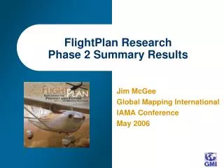 FlightPlan Research Phase 2 Summary Results