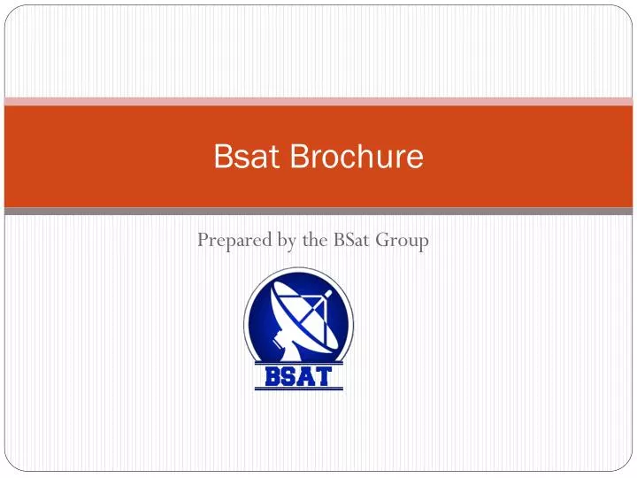 bsat brochure