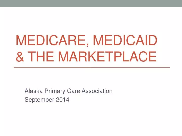 medicare medicaid the marketplace