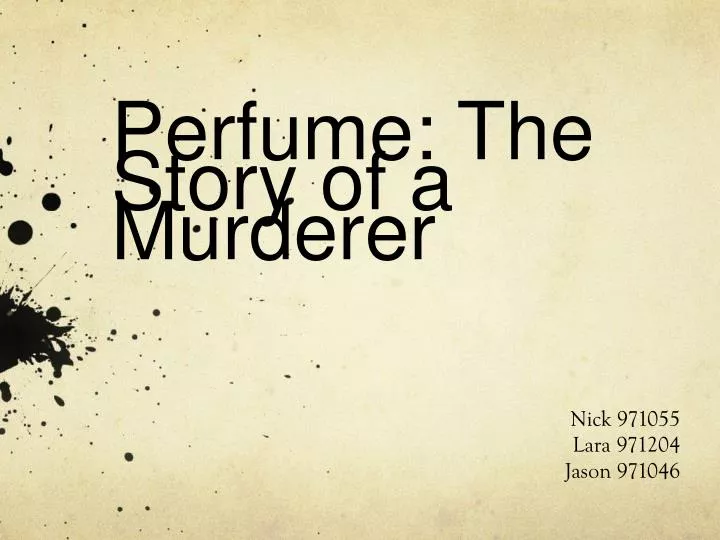 perfume the story of a murderer