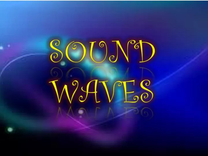 sound waves