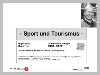 - Sport und Tourismus -