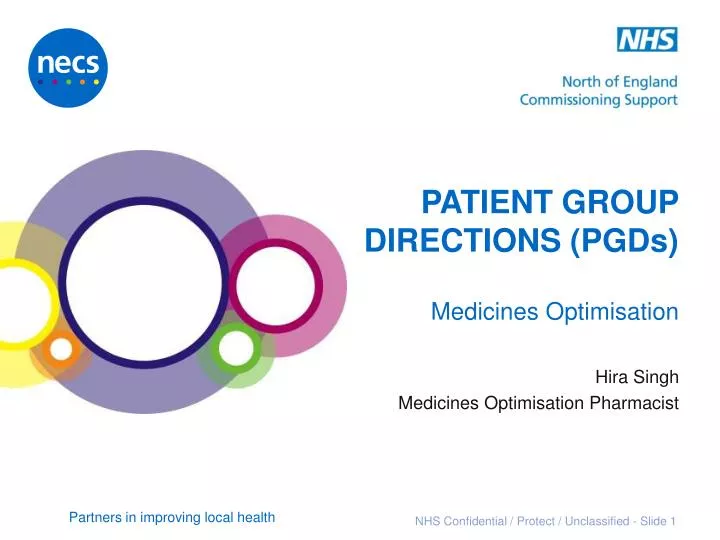 patient group directions pgds