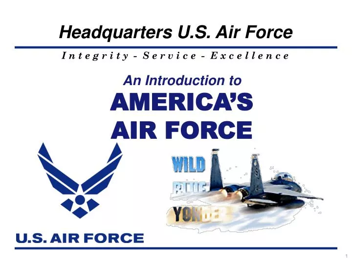 an introduction to america s air force