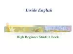 Inside English - slide 1