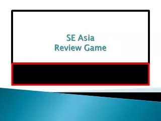 SE Asia Review Game