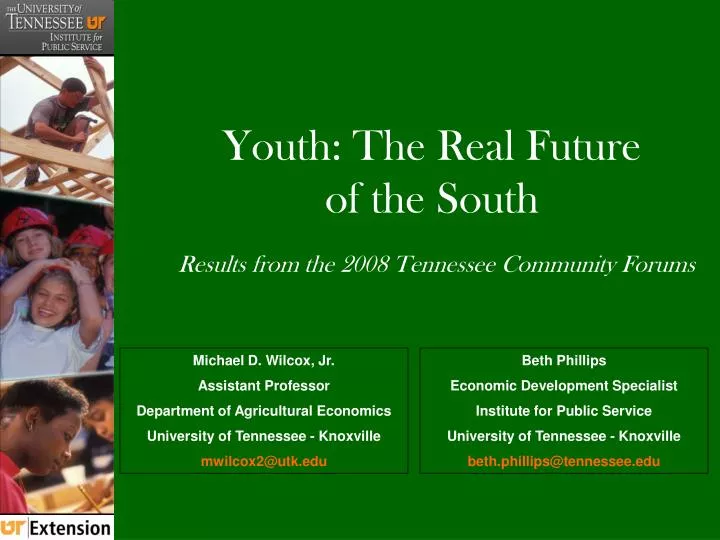 youth the real future of the south