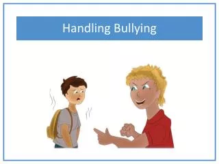 Handling Bullying
