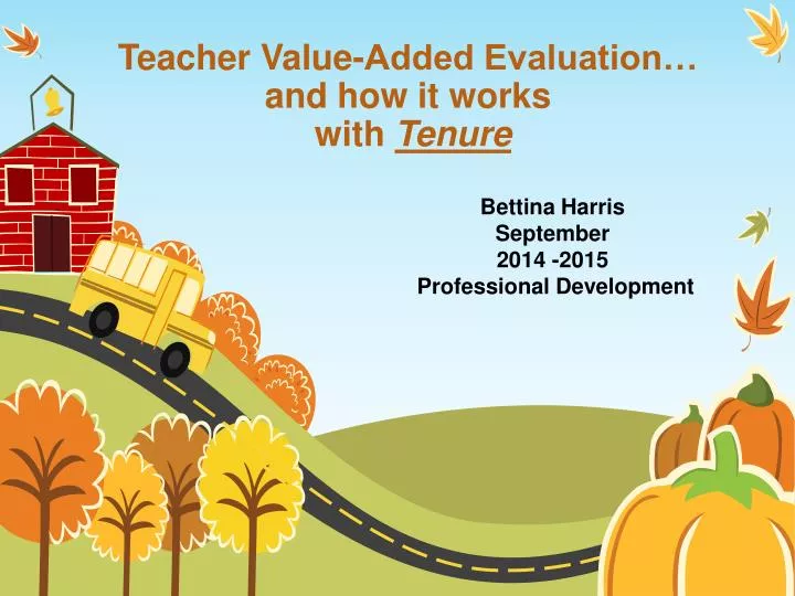 teacher value added evaluation and how it works with tenure