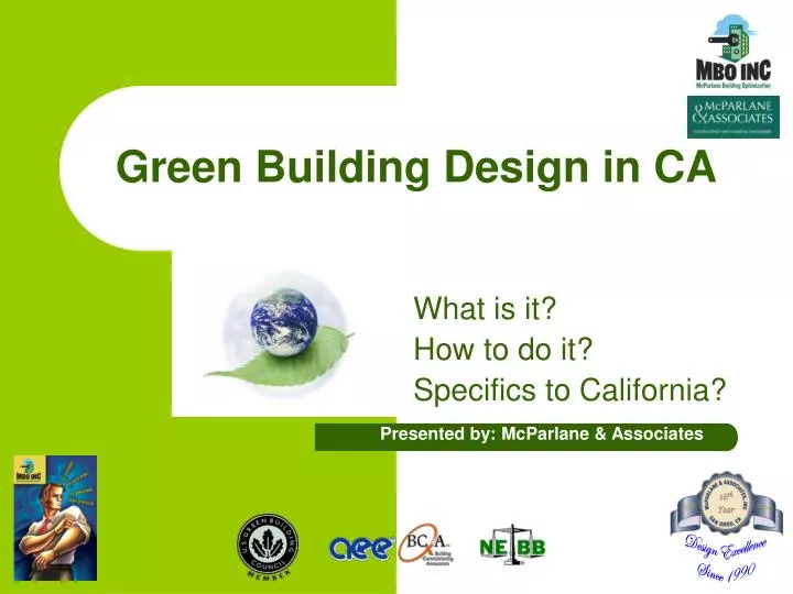 green building design in ca