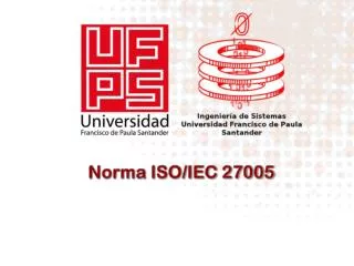 Norma ISO/IEC 27005