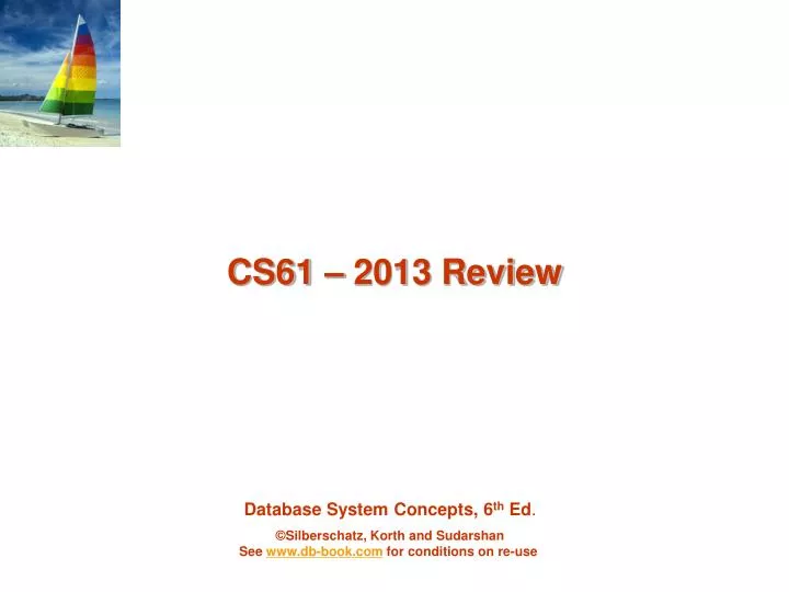 cs61 2013 review