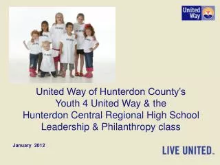 United Way of Hunterdon County’s Youth 4 United Way &amp; the