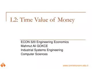 L2: Time Value of Money