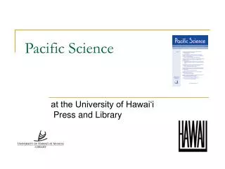 Pacific Science