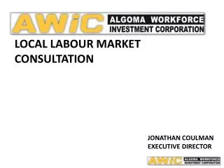 Local labour Market Consultation