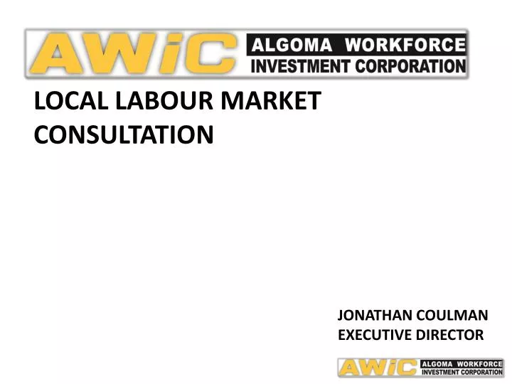 local labour market consultation